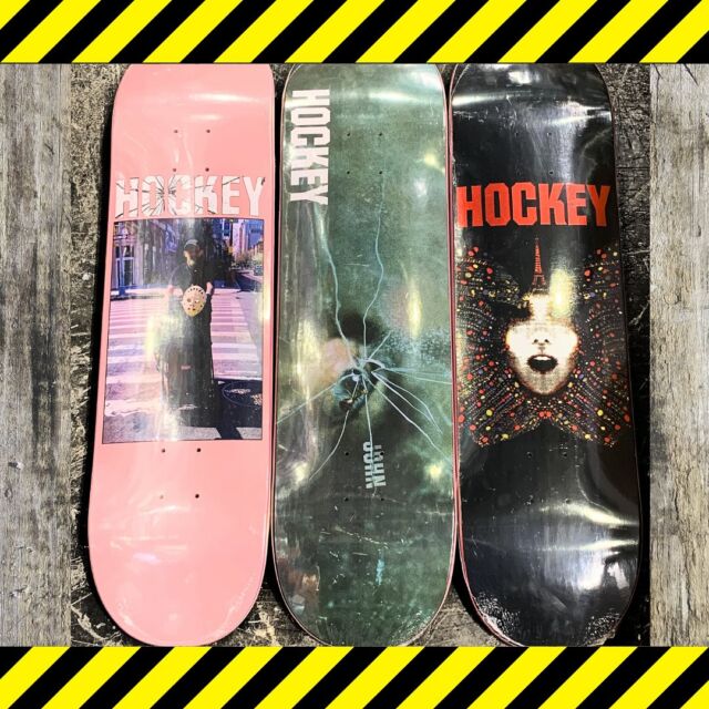 📣New Arrivals
👉🏻Hockey - Firework - Kevin Rodrigues 8.38
👉🏻Hockey Crosswalk - Ben Kadow 8.25
👉🏻Hockey - Thin Ice - John Fitzgerald 8.5 
➡️Available now in-store and online on our website www.cjsskatepark.com check under “shop” tab
@hockey.eyeswithoutaface @supradist 
 #cjsskatepark
#shopnow
#skaters
#skateparks
#skateboarders
#scooterist
#hockeyskates #hockeyskateboards