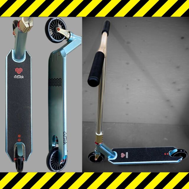 📣Newly Stocked with Aztek Corsa Complete Aqua
👉🏻The Corsa Complete is Aztek’s new premium park scooter. It weighs a mind-boggling 6.2 pounds and features a new balanced, lightweight deck, forged Circa 2 forks, SCS compression, and aluminum Odyssey bars.

🛴Check out now at our website www.cjsskatepark.com or in store
#cjs #skatepark #aztek #scooterist #shopnow #skateparks #cjsskatepark #aztekscooters #skater @aztek