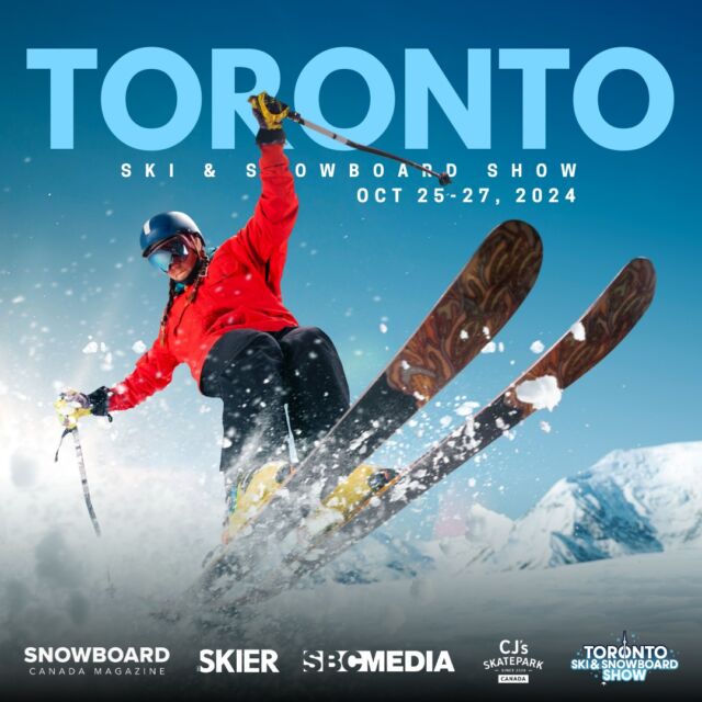 🏂 Join Us at the Toronto Ski & Snowboard Show 2024! 🎿

We’re excited to be part of this incredible event! Find CJ’s SKATEPARK at booth 101, offering free 15-minute introductory skateboard lessons for kids (ages 5-14). 🛹 Plus, check out SBC Media at our booth as they unveil the latest Fall issues of SBC Skier and Snowboard Canada Magazine, a must-read for all snow lovers! 📖

📅 When: October 25-27
📍 Where: Exhibition Place - Better Living Centre

Stop by, say hi, and join in on the fun! See you there! 👋

👉 Grab your tickets now: torontoskishow.ca

#TorontoSkiShow #CJsSKATEPARK #SBCMedia #Snowboarding #Skiing #WinterSports #torontoskiandsnowboardshow