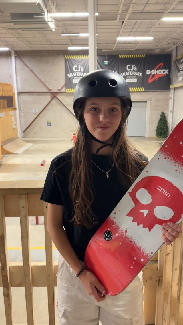 Fay is inviting YOU! 📣🔥

Get ready because @fayskate herself is inviting YOU to join us at Fay Day! Don’t miss the chance to meet Canada’s youngest Olympic skateboarder right here at CJ’s SKATEPARK on November 1st, 4 PM - 10 PM! 🌟

✨ Meet & Greet
💥 Watch an exclusive demo
🛹 Grab a signed, limited-edition @zeroskateboards deck!

This event is going to be LEGENDARY. Let’s make Fay feel the love from her skate family! 🇨🇦🙌 

Mark your calendars and don’t miss out! Only two days left! 👀🔥

#FayDay #SkateCommunity #CJsSKATEPARK #MeetAndGreet #SkateWithTheBest