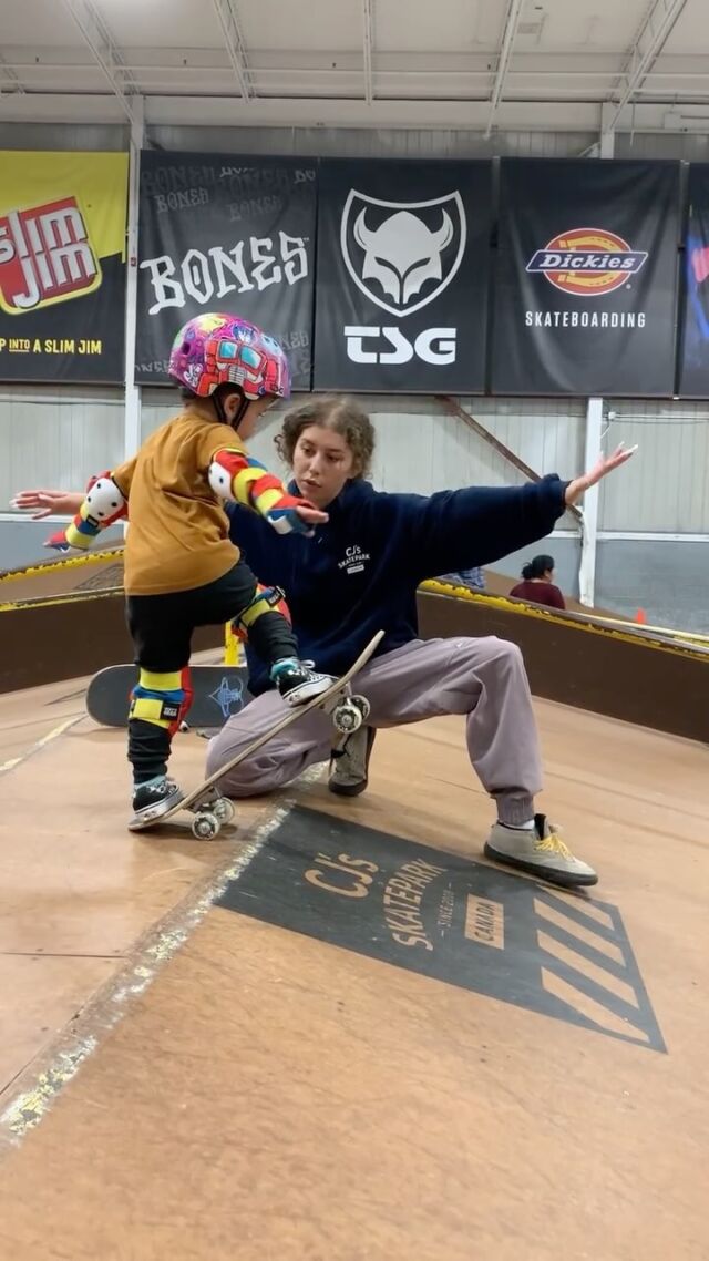 Watch these little shredders in action! 🛹✨

Every Monday from 2pm-3 pm, our Toddler Class is where adventure begins! With Sharlene leading the way, these tiny skaters are learning the basics of skateboarding, building confidence, and having an absolute blast! 🌟👧👦

Don’t miss out on the fun! Bring your little one to join our growing skate family! 💙

We also have Toddler Lessons on Wednesdays and Saturdays! 

#CJsSKATEPARK #ToddlerClass #StartYoung #LittleShredders