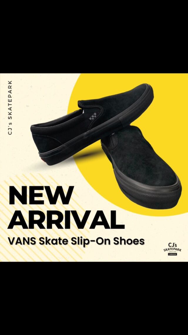 New Arrivals: 🔥Vans Classic Skate Shoes!👟🛹
Step up your game with the latest Vans kicks—built for comfort, style, and all your skating needs.

Available now at CJ’s SKATEPARK or online at www.cjsskatepark.com!
Hurry, stock is going fast! 🤩

#CJsSKATEPARK #VansShoes #SkateboardingEssentials
#RideInStyle