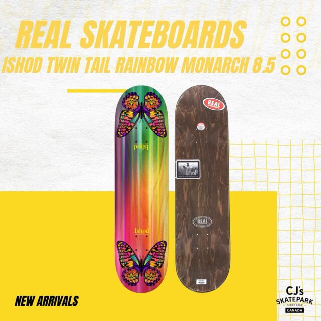 FRESH DECKS JUST DROPPED! 🚨New arrivals from REAL SKATEBOARDS are here🔥🛹

#Newarrivals#RealSkateboards#cjsskatepark#SkateLife