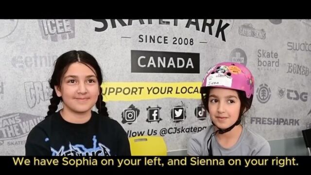 Sisters Sophia & Sienna had an awesome time at our March Break Camp! 🛹✨ Ready to make new memories this summer? Join the fun!  #CJsSKATEPARK #CJSummerCamp #MarchBreakMoments